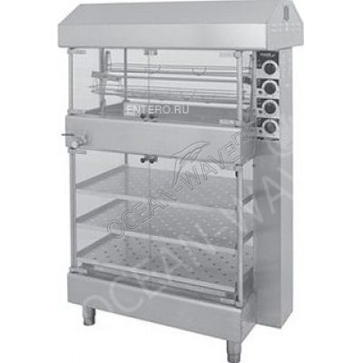 Гриль для кур Sikom МК-16.16B (с витриной) - купить в интернет-магазине OCEAN-WAVE.ru