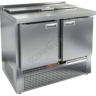 Стол для салатов HICOLD SLE1-11GN (1/3) с крышкой - купить в интернет-магазине OCEAN-WAVE.ru