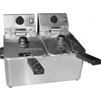 Фритюрница GASTRORAG CZG-HDF4+4 - купить в интернет-магазине OCEAN-WAVE.ru