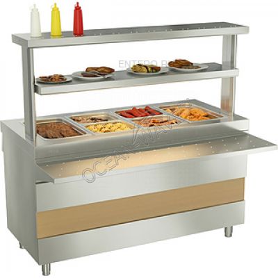 Мармит ATESY Ривьера (для вторых блюд, паровой, l=1500 мм, без гастроемкостей) - купить в интернет-магазине OCEAN-WAVE.ru