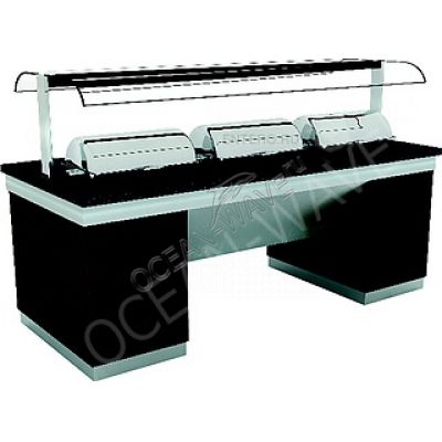 Салат-бар тепловой INOKSAN INO-OGE-DL233 - купить в интернет-магазине OCEAN-WAVE.ru