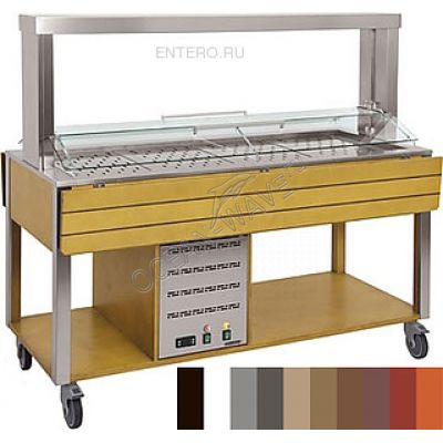 Стол шведский Metalcarrelli 6910.3M-RAL - купить в интернет-магазине OCEAN-WAVE.ru