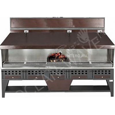 Гриль на углях для стейков PEVA BL 300 - купить в интернет-магазине OCEAN-WAVE.ru