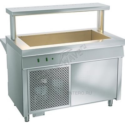 Стол холодильный ATESY Ривьера 1200 мм, без полки - купить в интернет-магазине OCEAN-WAVE.ru