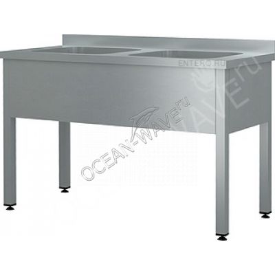 Ванна моечная Cryspi Chef ВМ2 13/7 - купить в интернет-магазине OCEAN-WAVE.ru