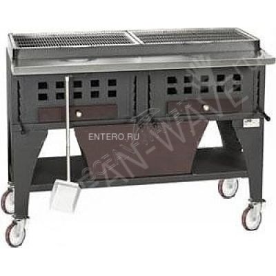 Гриль предвижной на углях для стейков PEVA B/B 150 - купить в интернет-магазине OCEAN-WAVE.ru