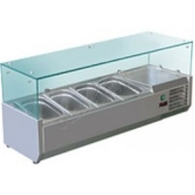 Витрина холодильная Cooleq VRX 1200/380 - купить в интернет-магазине OCEAN-WAVE.ru