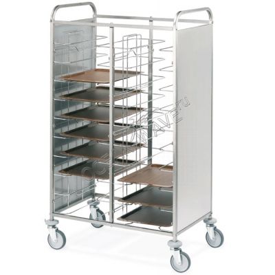 Тележка для подносов Metalcarrelli 1477U-PI - купить в интернет-магазине OCEAN-WAVE.ru