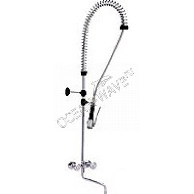 Смеситель RUBINETTERIE DEL FRIULI Mixer tap F+shower B1 //00407013 + 00931110 - купить в интернет-магазине OCEAN-WAVE.ru