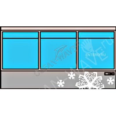 Стол холодильный Кобор NC6-3D - купить в интернет-магазине OCEAN-WAVE.ru