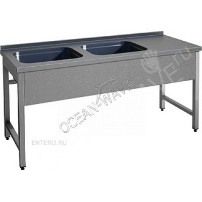 Ванна моечная Gastrolux ВМ2-167/55Л/S - купить в интернет-магазине OCEAN-WAVE.ru