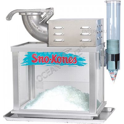 Аппарат + витрина для ледяного десерта сноу-коун Gold Medal 1003EX - купить в интернет-магазине OCEAN-WAVE.ru