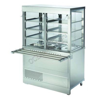 Витрина-прилавок холодильная с охлаждаемой ванной МВХ-15/7-В - купить в интернет-магазине OCEAN-WAVE.ru