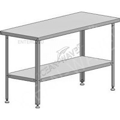 Стол производственный Марихолодмаш СРП-0-0,6/1,5-П - купить в интернет-магазине OCEAN-WAVE.ru