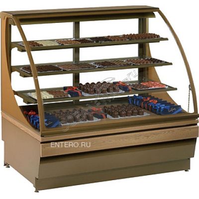 Витрина холодильная Norpe SAGA-135-M дуб - купить в интернет-магазине OCEAN-WAVE.ru