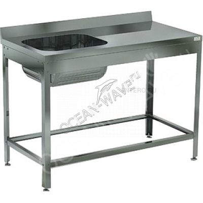 Ванна моечная Кобор ВМЦР/1-140/70 Л/П - купить в интернет-магазине OCEAN-WAVE.ru