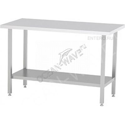 Стол производственный Cryspi Chef ССП 8/6 П - купить в интернет-магазине OCEAN-WAVE.ru