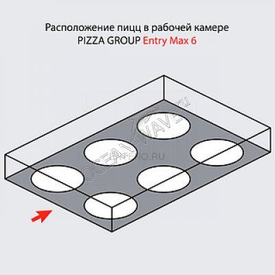 Печь для пиццы Pizza Group Entry Max 6 - купить в интернет-магазине OCEAN-WAVE.ru