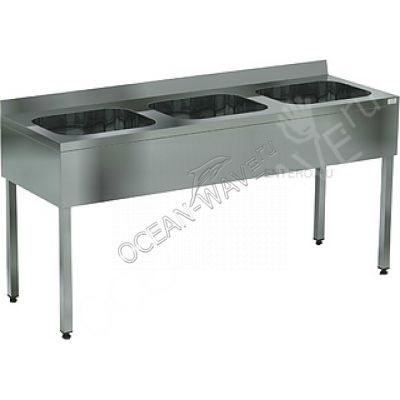 Ванна моечная Кобор ВМЦФ/3-210/70 - купить в интернет-магазине OCEAN-WAVE.ru