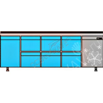 Стол холодильный Кобор C71-1D6B - купить в интернет-магазине OCEAN-WAVE.ru