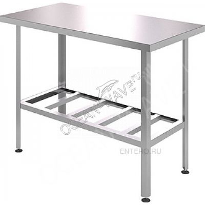 Стол производственный Cryspi СРЦЦ Э РП 1700х500х870 - купить в интернет-магазине OCEAN-WAVE.ru