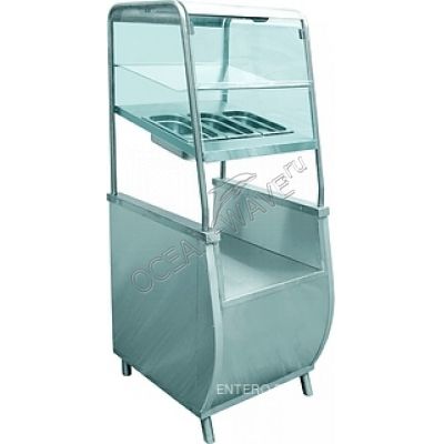 Прилавок для приборов и подносов Abat ПСПХ-70Т - купить в интернет-магазине OCEAN-WAVE.ru