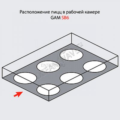 Печь для пиццы GAM SB 6 - купить в интернет-магазине OCEAN-WAVE.ru