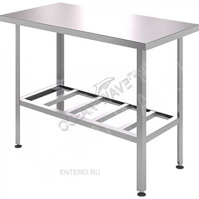 Стол производственный Cryspi СРЦЦ Э РП 700х600х870 - купить в интернет-магазине OCEAN-WAVE.ru