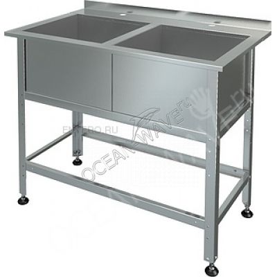 Ванна моечная Марихолодмаш МБ-2-0,45-0,7/1,35 - купить в интернет-магазине OCEAN-WAVE.ru