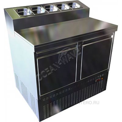 Стол холодильный Gastrolux СОП2-096/2Д/Sр - купить в интернет-магазине OCEAN-WAVE.ru