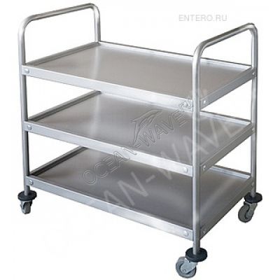 Тележка сервировочная ITERMA ТС-3/3 - купить в интернет-магазине OCEAN-WAVE.ru
