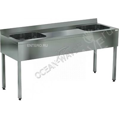 Ванна моечная Кобор ВМЦФР/2-180/70 Л/Ц/П - купить в интернет-магазине OCEAN-WAVE.ru