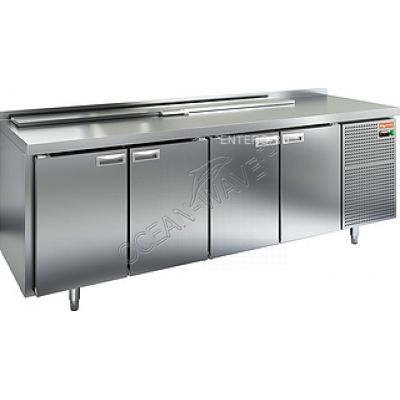 Стол для салатов HICOLD SL2-1111GN (1/6) без крышки - купить в интернет-магазине OCEAN-WAVE.ru