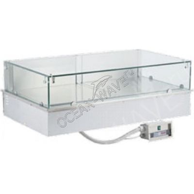 Витрина тепловая встраиваемая EMMEPI TF0003 - купить в интернет-магазине OCEAN-WAVE.ru