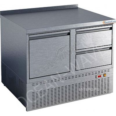 Стол холодильный Gastrolux СОН2-097/1Д2Я/S - купить в интернет-магазине OCEAN-WAVE.ru