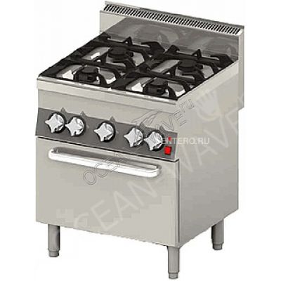 Плита газовая MARENO C6FG7G - купить в интернет-магазине OCEAN-WAVE.ru