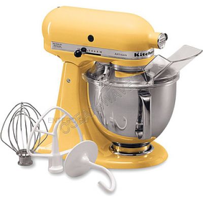 Миксер планетарный KitchenAid 5KSM175PSEMY желтый - купить в интернет-магазине OCEAN-WAVE.ru