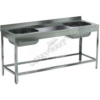 Ванна моечная Кобор ВМЦР/2-180/60 Л/Ц/П - купить в интернет-магазине OCEAN-WAVE.ru