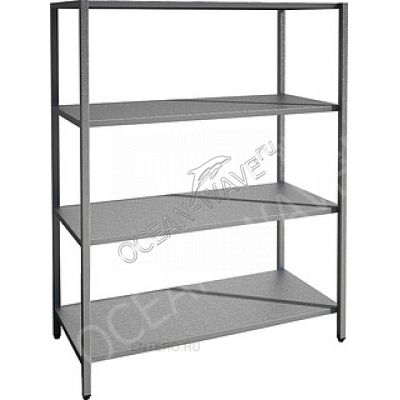 Стеллаж кухонный Gastrolux СС-125/4П - купить в интернет-магазине OCEAN-WAVE.ru