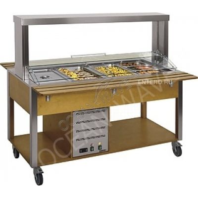 Стол шведский Metalcarrelli 6910.6M-W - купить в интернет-магазине OCEAN-WAVE.ru