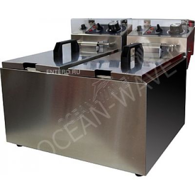 Фритюрница LILOMA FLT 10+10 - купить в интернет-магазине OCEAN-WAVE.ru