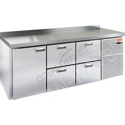 Стол холодильный HICOLD GN 122 BR2 TN - купить в интернет-магазине OCEAN-WAVE.ru