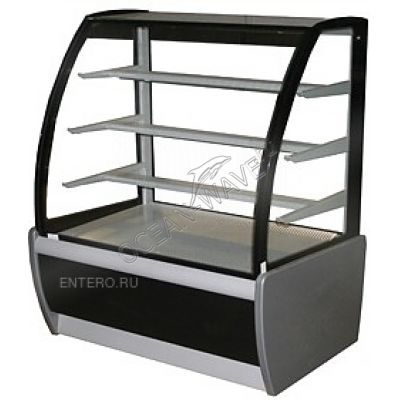 Витрина кондитерская Carboma ВХСв-1,3д (техно) - купить в интернет-магазине OCEAN-WAVE.ru