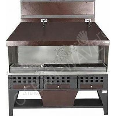 Гриль на углях комбинированный PEVA Combi BG 200 - купить в интернет-магазине OCEAN-WAVE.ru