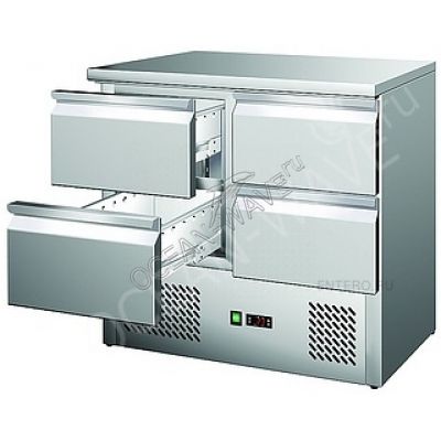 Стол холодильный GASTRORAG S901 SEC 4D - купить в интернет-магазине OCEAN-WAVE.ru