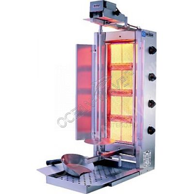 Гриль для шаурмы газовый INOKSAN INO-PDG402 - купить в интернет-магазине OCEAN-WAVE.ru