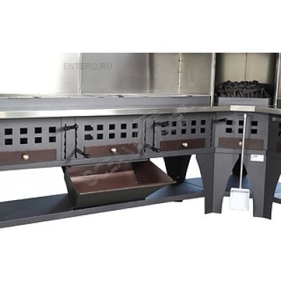 Гриль на углях комбинированный PEVA Combi BG 150 - купить в интернет-магазине OCEAN-WAVE.ru