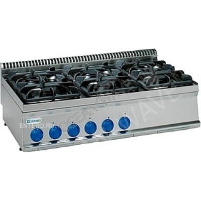 Плита газовая Tecnoinox PC105G7 - купить в интернет-магазине OCEAN-WAVE.ru