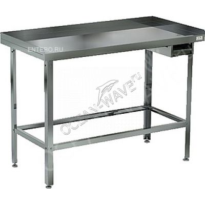 Стол для мяса Кобор СМ-120/60/430 - купить в интернет-магазине OCEAN-WAVE.ru