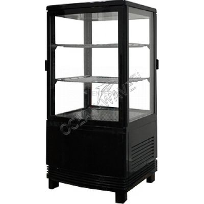 Витрина холодильная Koreco RT58L2R черная - купить в интернет-магазине OCEAN-WAVE.ru